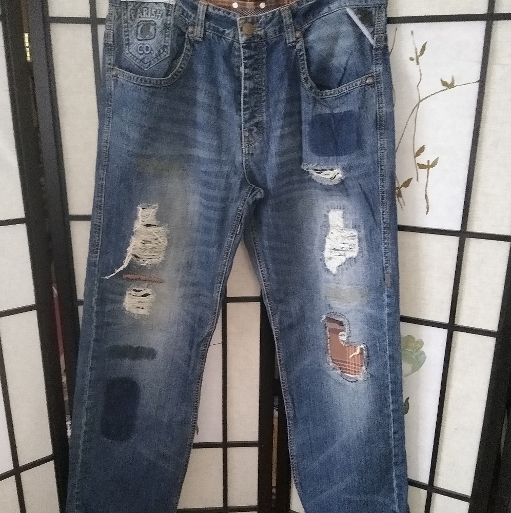 Parish Nation distressed jeans, women's size 18w